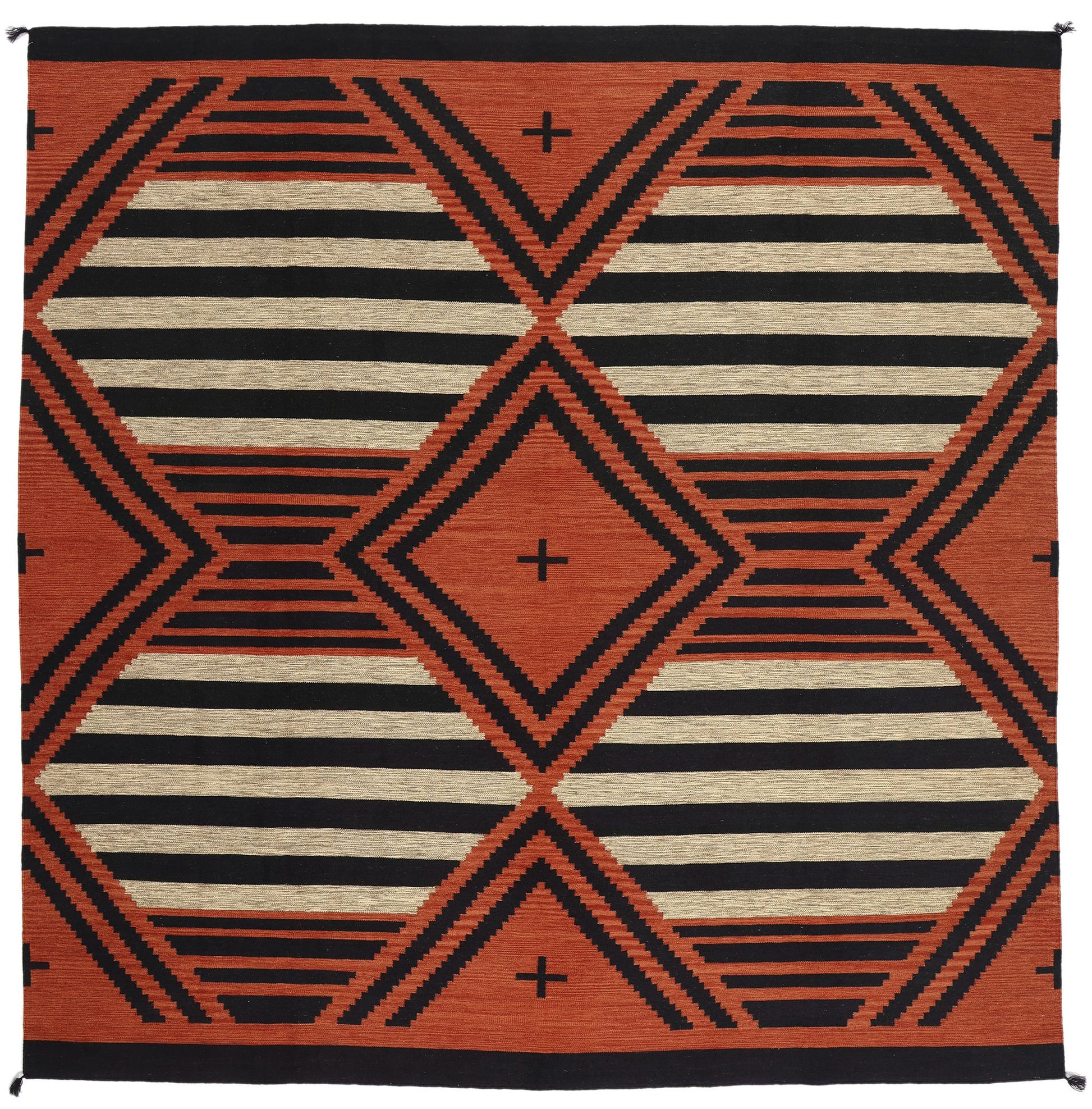 10 x 10 Southwest Modern Chief Blanket Navajo-Style Rug 81042