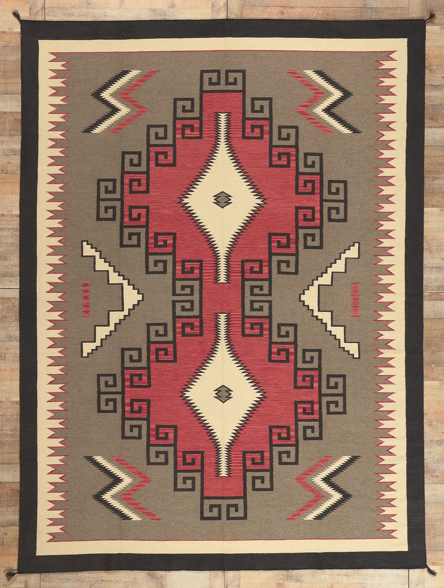 9 x 12 Southwest Modern Navajo-Style Rug 81028