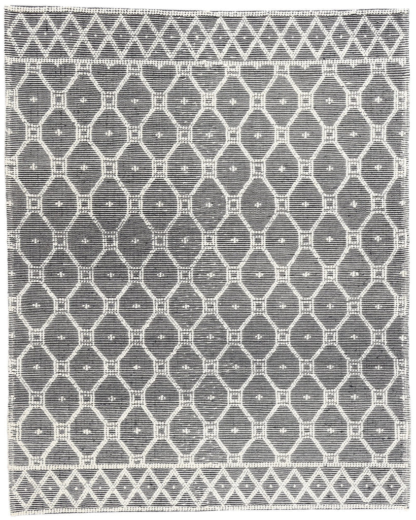 8 x 10 Moroccan Textured High-Low Kilim Rug 31028