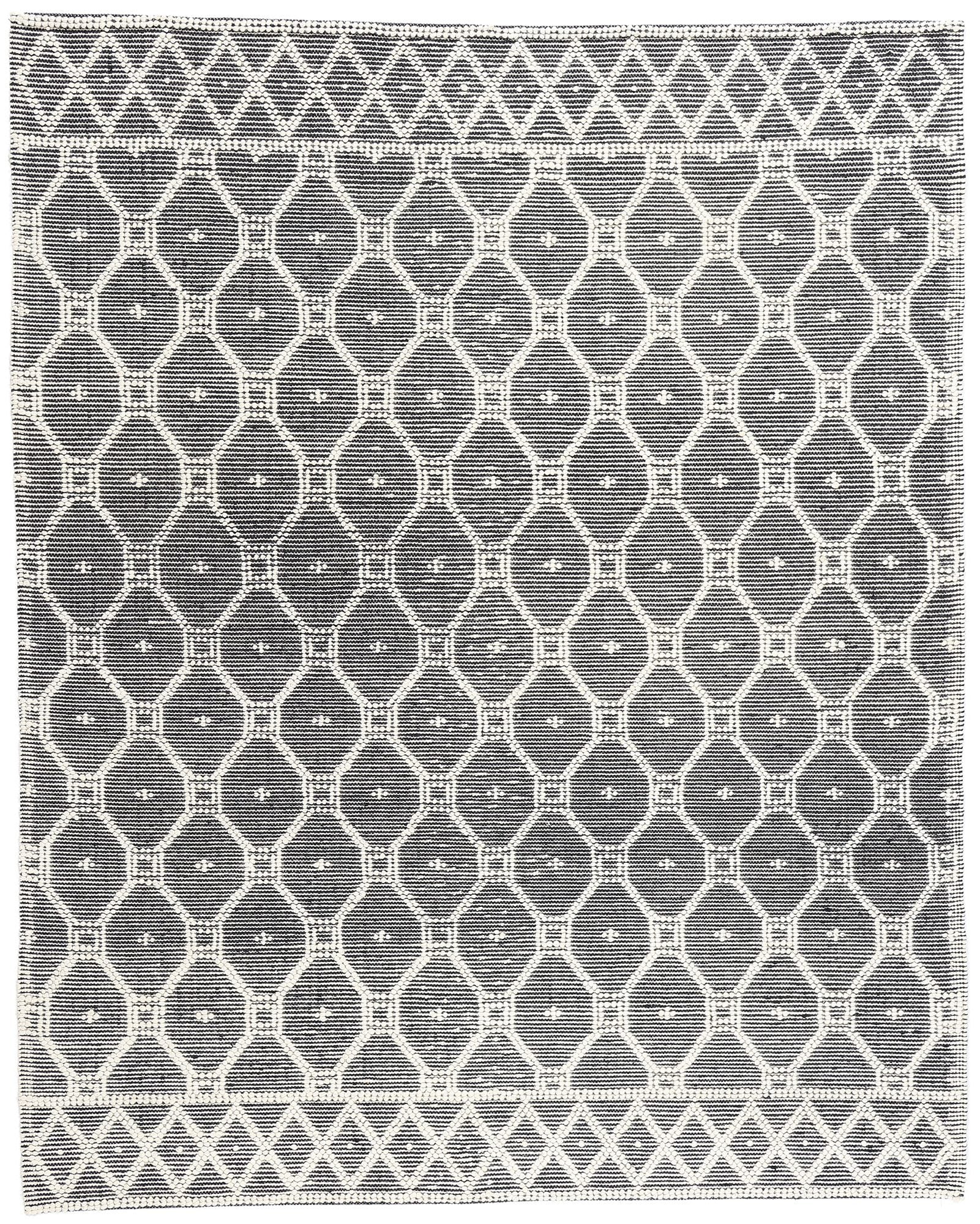 8 x 10 Moroccan Textured High-Low Kilim Rug 31028