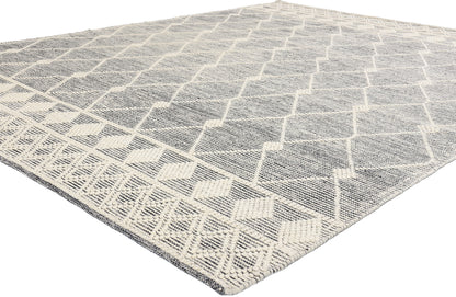 8 x 10 Moroccan Textured High-Low Kilim Rug 31029