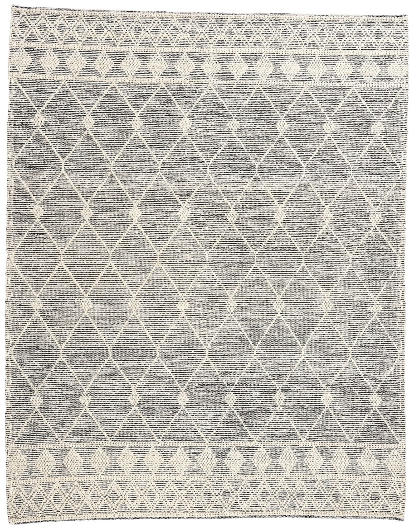 8 x 10 Moroccan Textured High-Low Kilim Rug 31029