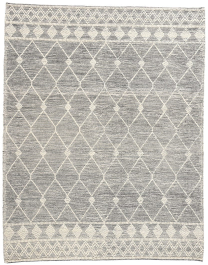 8 x 10 Moroccan Textured High-Low Kilim Rug 31029