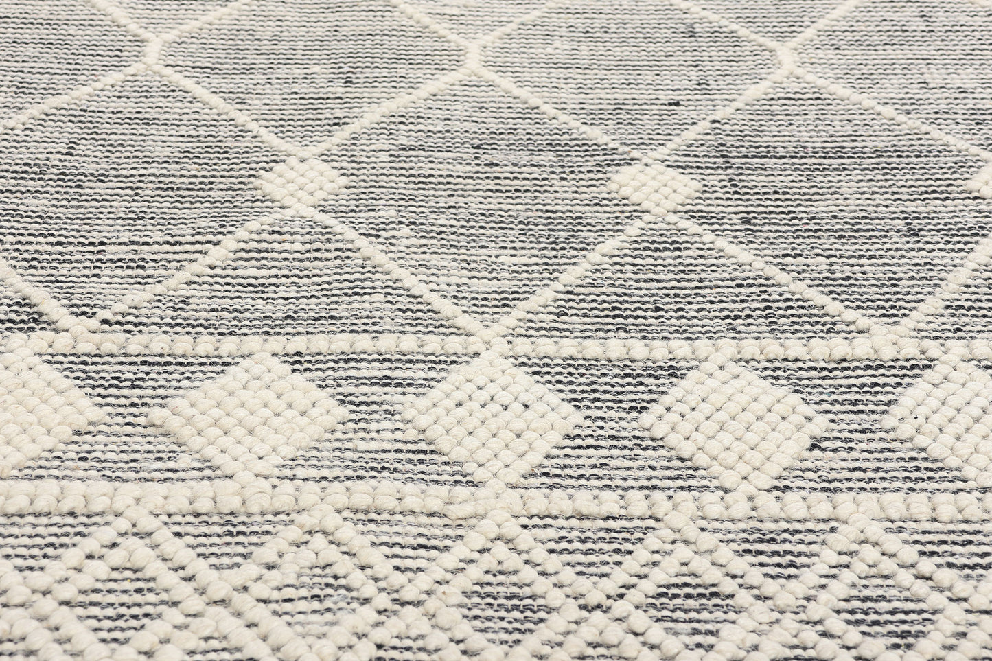 8 x 10 Moroccan Textured High-Low Kilim Rug 31029