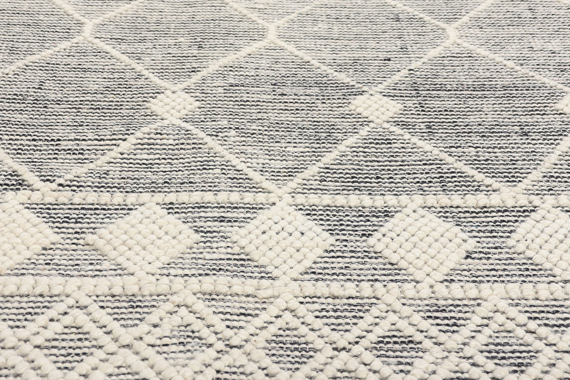 8 x 10 Moroccan Textured High-Low Kilim Rug 31029