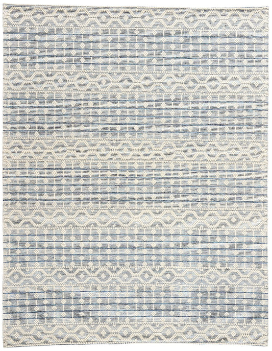 8 x 10 Moroccan Textured High-Low Kilim Rug 31034