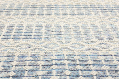 8 x 10 Moroccan Textured High-Low Kilim Rug 31034