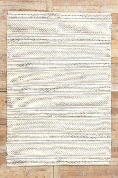 5 x 8 Moroccan Textured High-Low Kilim Rug 31038