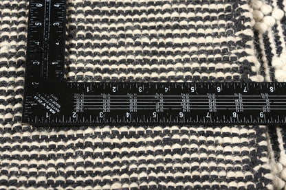 8 x 10 Moroccan Textured High-Low Kilim Rug 31009