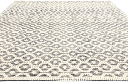 8 x 10 Moroccan Textured High-Low Kilim Rug 31009