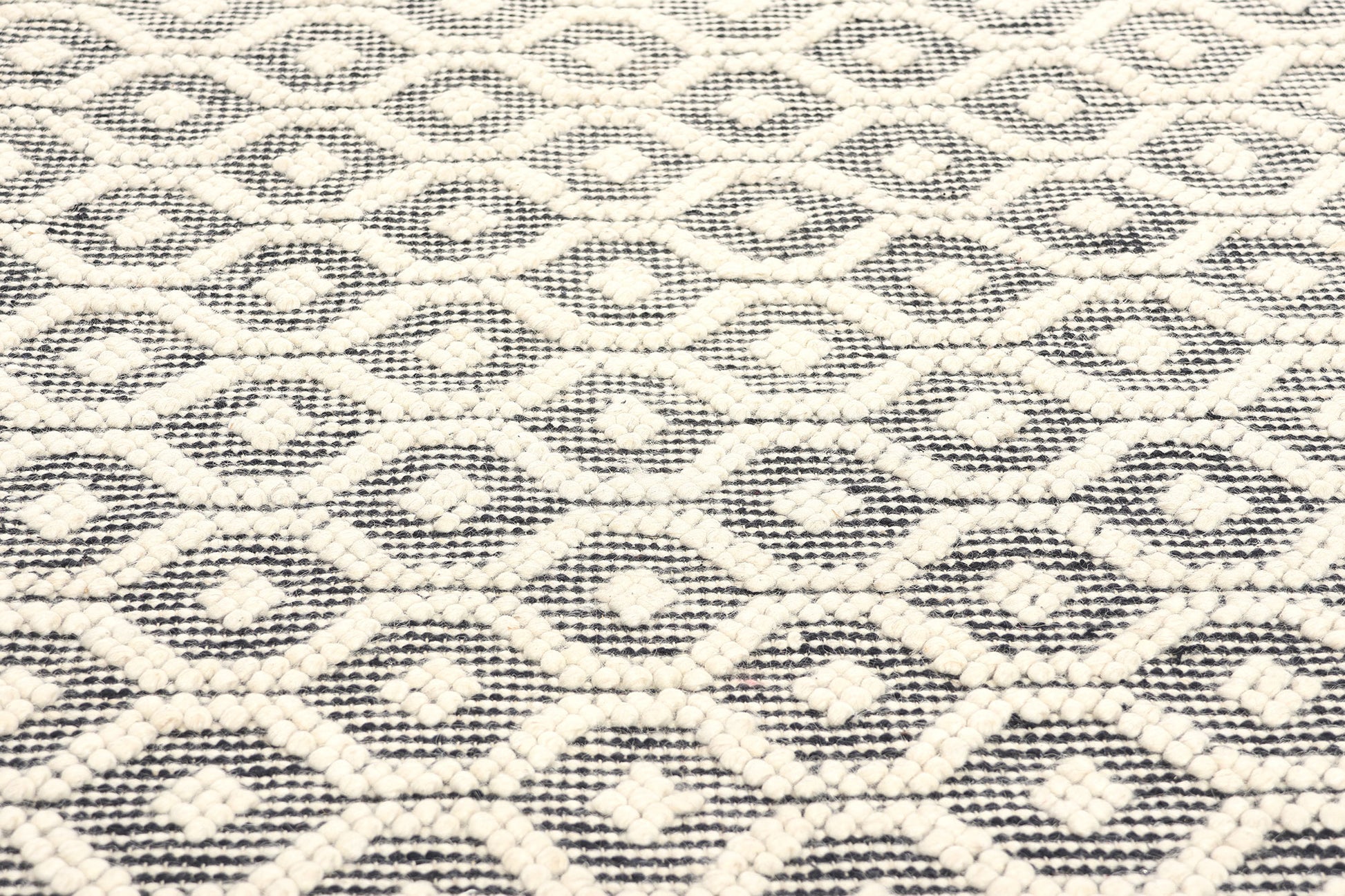 8 x 10 Moroccan Textured High-Low Kilim Rug 31009