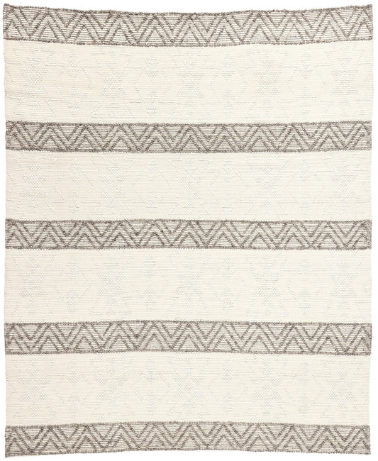 8 x 10 Moroccan Textured High-Low Kilim Rug 31010