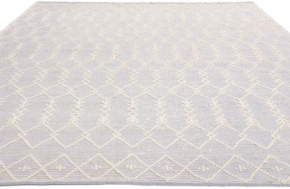 8 x 10 Moroccan Textured High-Low Kilim Rug 31017
