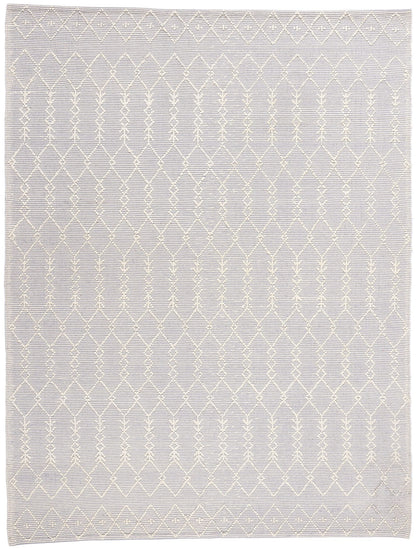 8 x 10 Moroccan Textured High-Low Kilim Rug 31017