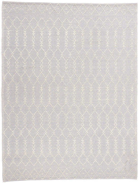 8 x 10 Moroccan Textured High-Low Kilim Rug 31017