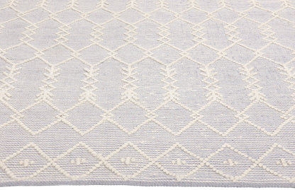 8 x 10 Moroccan Textured High-Low Kilim Rug 31017