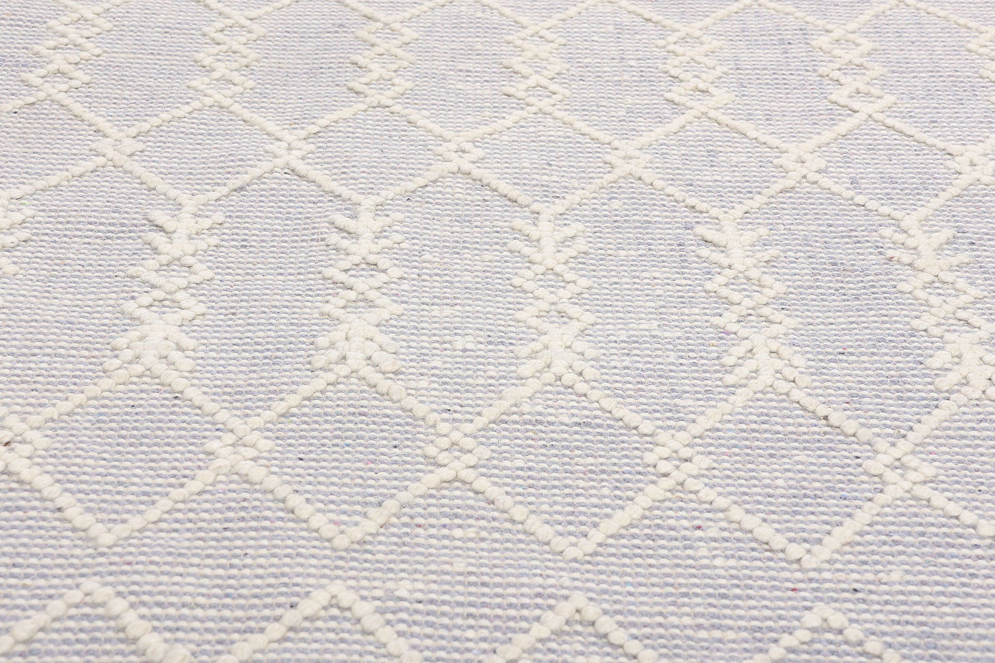 8 x 10 Moroccan Textured High-Low Kilim Rug 31017
