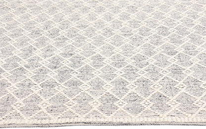 8 x 10 Moroccan Textured High-Low Kilim Rug 31018