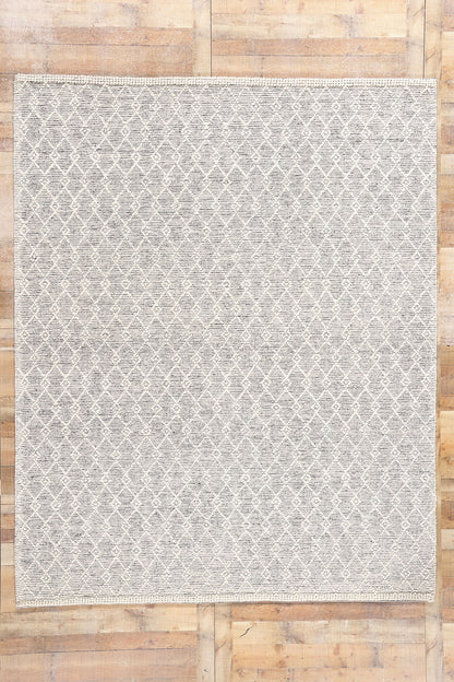 8 x 10 Moroccan Textured High-Low Kilim Rug 31018
