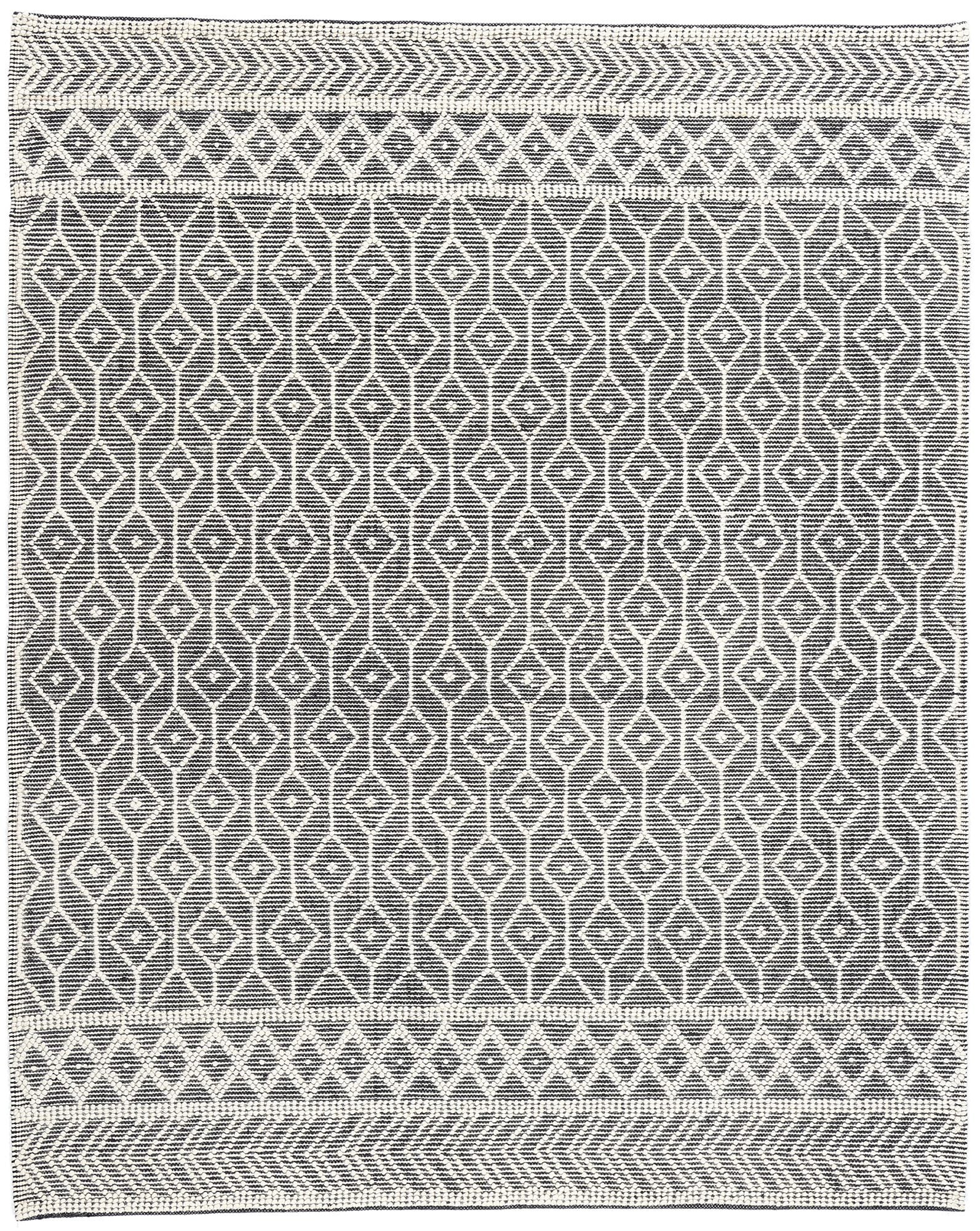 8 x 10 Moroccan Textured High-Low Kilim Rug 31022