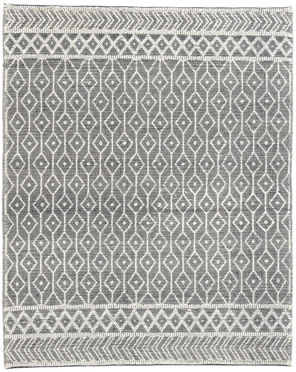 8 x 10 Moroccan Textured High-Low Kilim Rug 31022