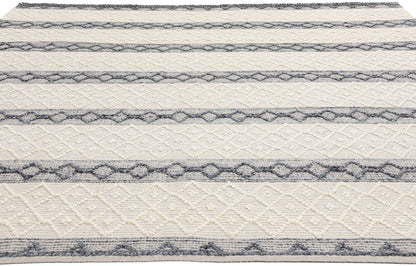 8 x 10 Moroccan Textured High-Low Kilim Rug 31024