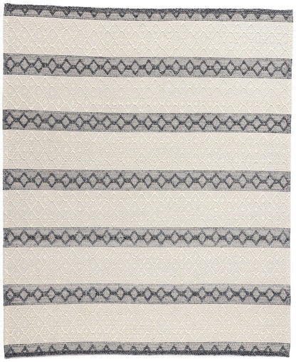 8 x 10 Moroccan Textured High-Low Kilim Rug 31024
