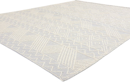 8 x 10 Moroccan Textured High-Low Kilim Rug 31025