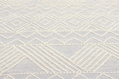 8 x 10 Moroccan Textured High-Low Kilim Rug 31025