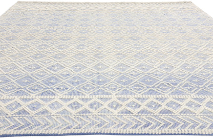 8 x 10 Moroccan Textured High-Low Kilim Rug 31026