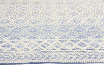 8 x 10 Moroccan Textured High-Low Kilim Rug 31026