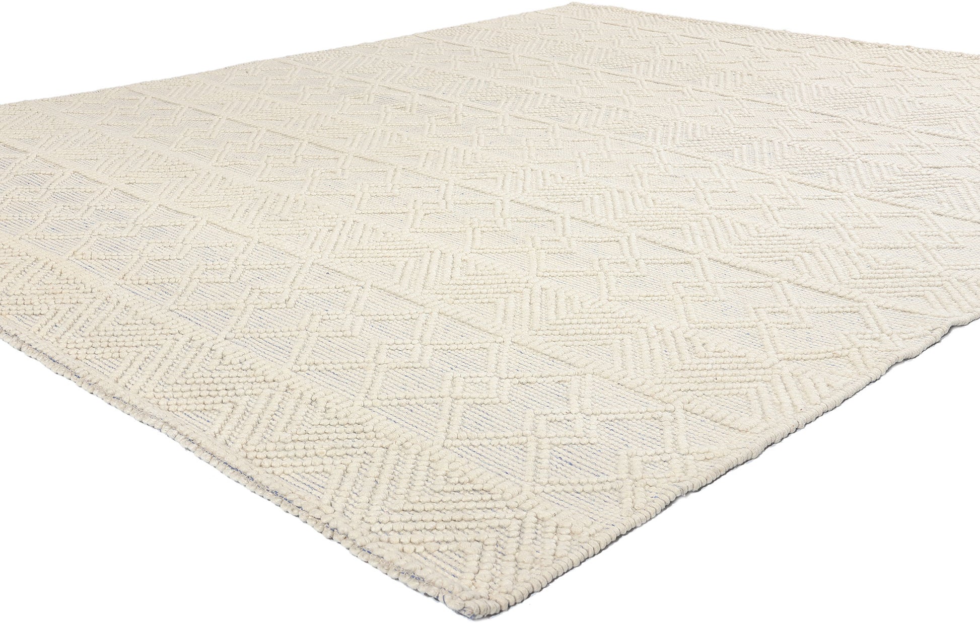 8 x 10 Moroccan Textured High-Low Kilim Rug 31031