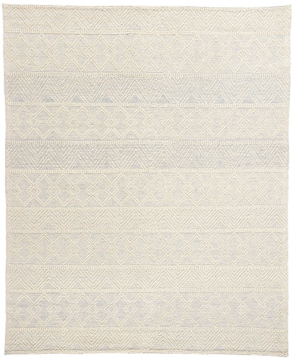 8 x 10 Moroccan Textured High-Low Kilim Rug 31031