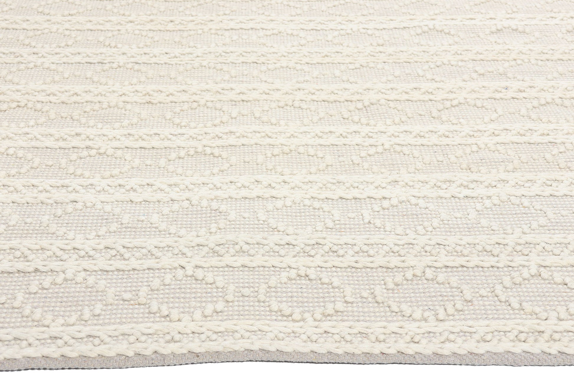 8 x 10 Moroccan Textured High-Low Kilim Rug 31032