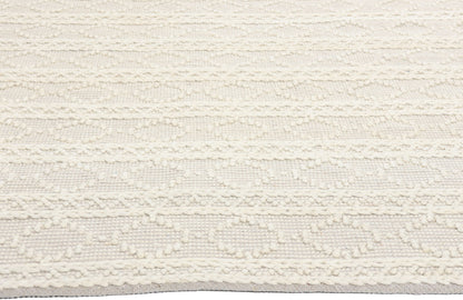 8 x 10 Moroccan Textured High-Low Kilim Rug 31032
