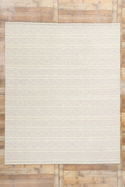 8 x 10 Moroccan Textured High-Low Kilim Rug 31032