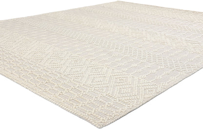 8 x 10 Moroccan Textured High-Low Kilim Rug 31033