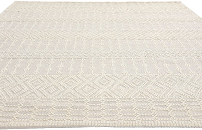 8 x 10 Moroccan Textured High-Low Kilim Rug 31033