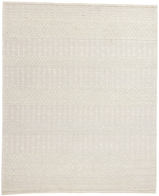 8 x 10 Moroccan Textured High-Low Kilim Rug 31033