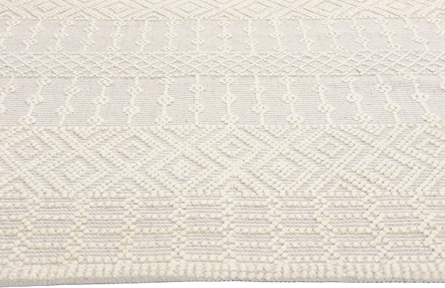 8 x 10 Moroccan Textured High-Low Kilim Rug 31033