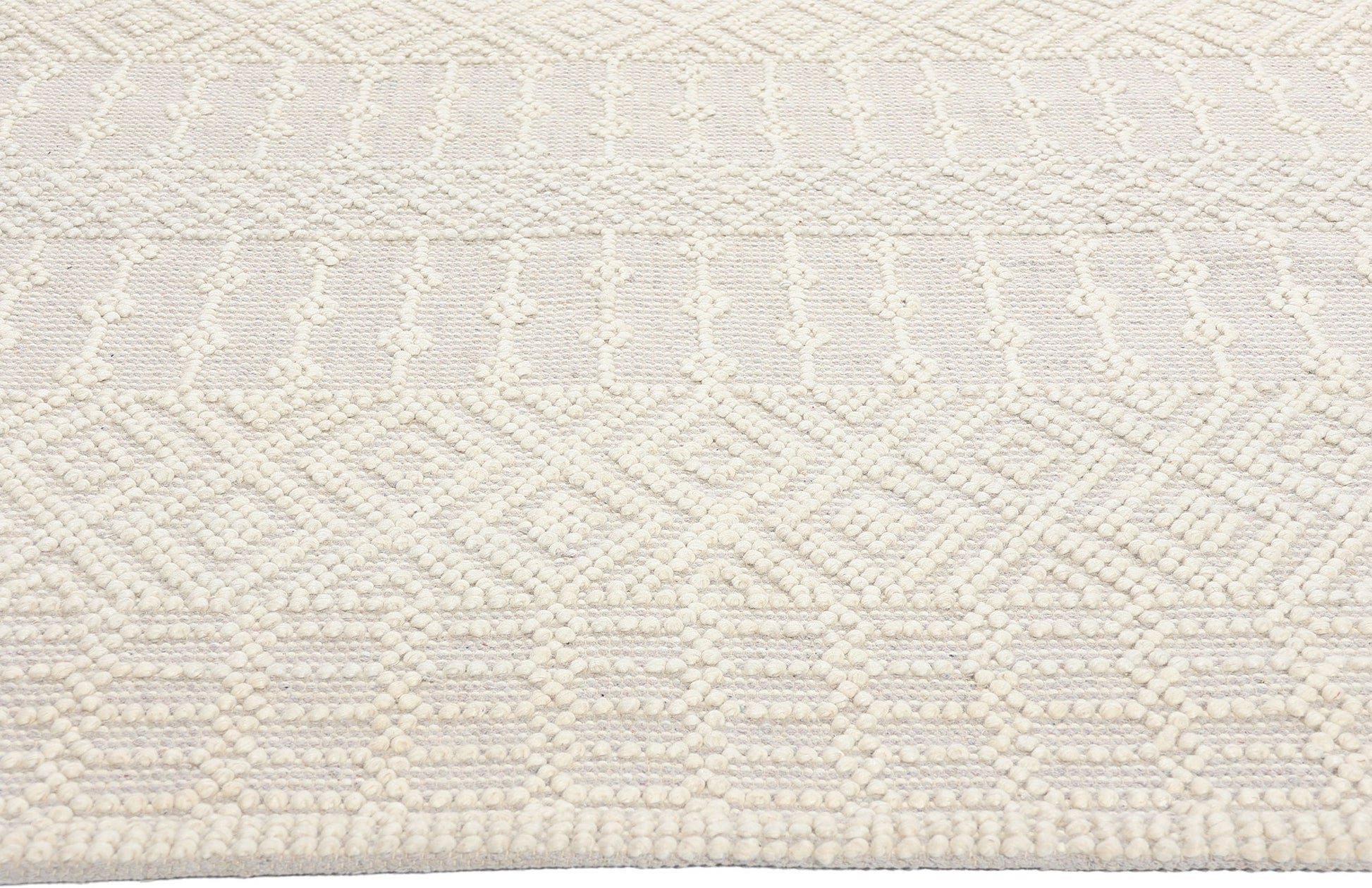 8 x 10 Moroccan Textured High-Low Kilim Rug 31033