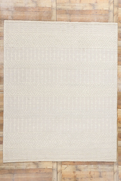 8 x 10 Moroccan Textured High-Low Kilim Rug 31033