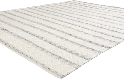 8 x 10 Moroccan Textured High-Low Kilim Rug 31035