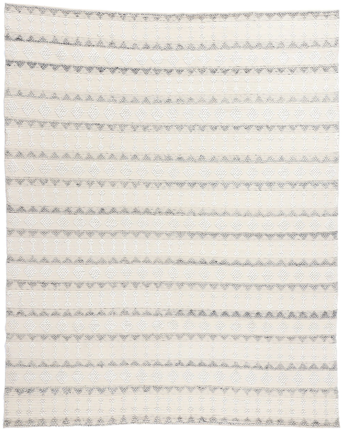 8 x 10 Moroccan Textured High-Low Kilim Rug 31035