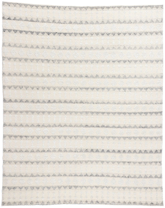 8 x 10 Moroccan Textured High-Low Kilim Rug 31035