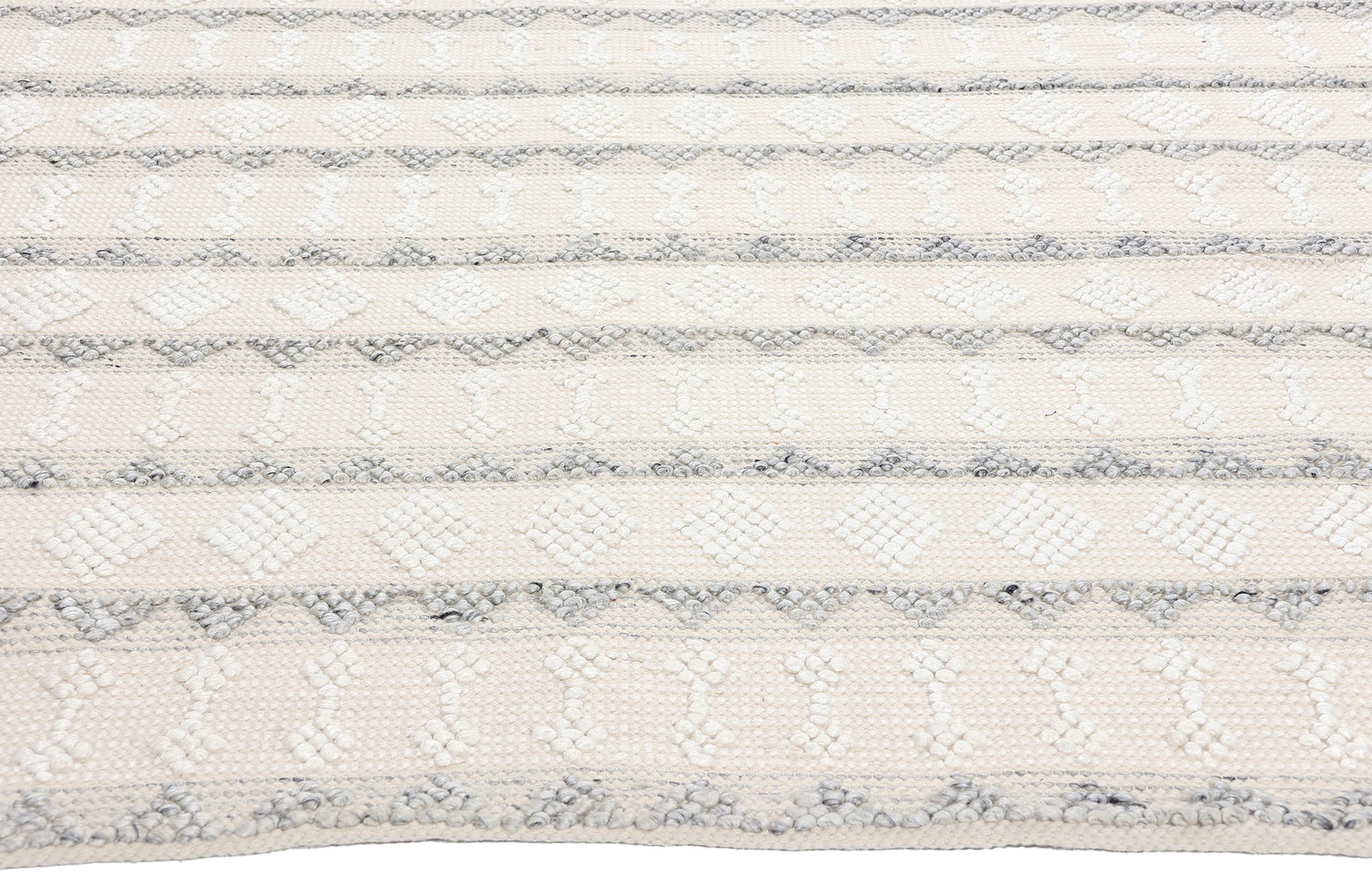 8 x 10 Moroccan Textured High-Low Kilim Rug 31035