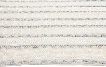 8 x 10 Moroccan Textured High-Low Kilim Rug 31035