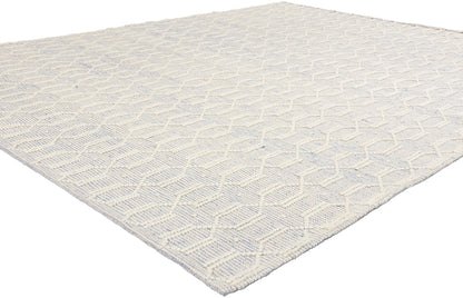 8 x 10 Moroccan Textured High-Low Kilim Rug 31036