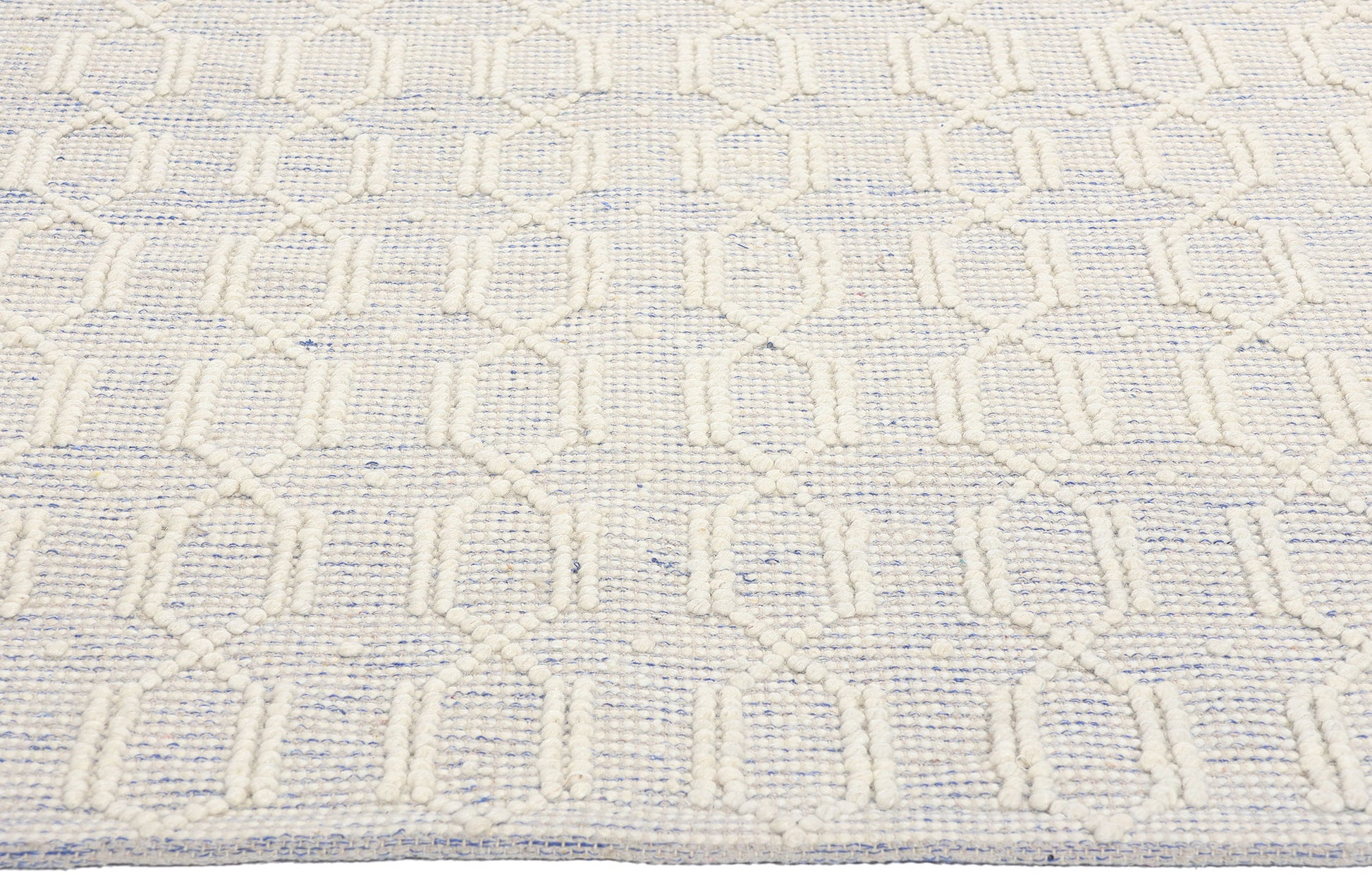 8 x 10 Moroccan Textured High-Low Kilim Rug 31036