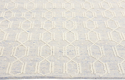8 x 10 Moroccan Textured High-Low Kilim Rug 31036